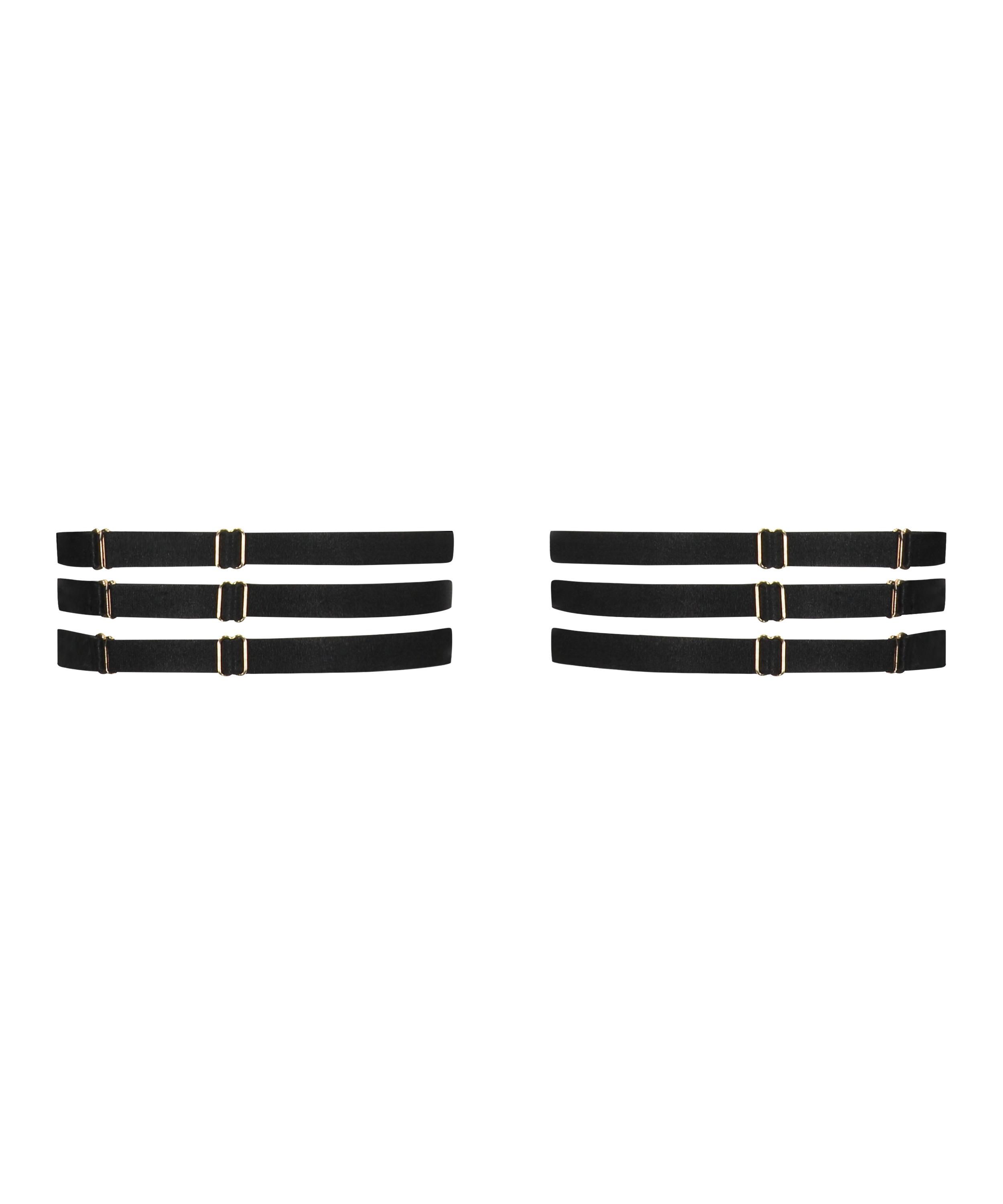 Suspender cuffs, Zwart, main