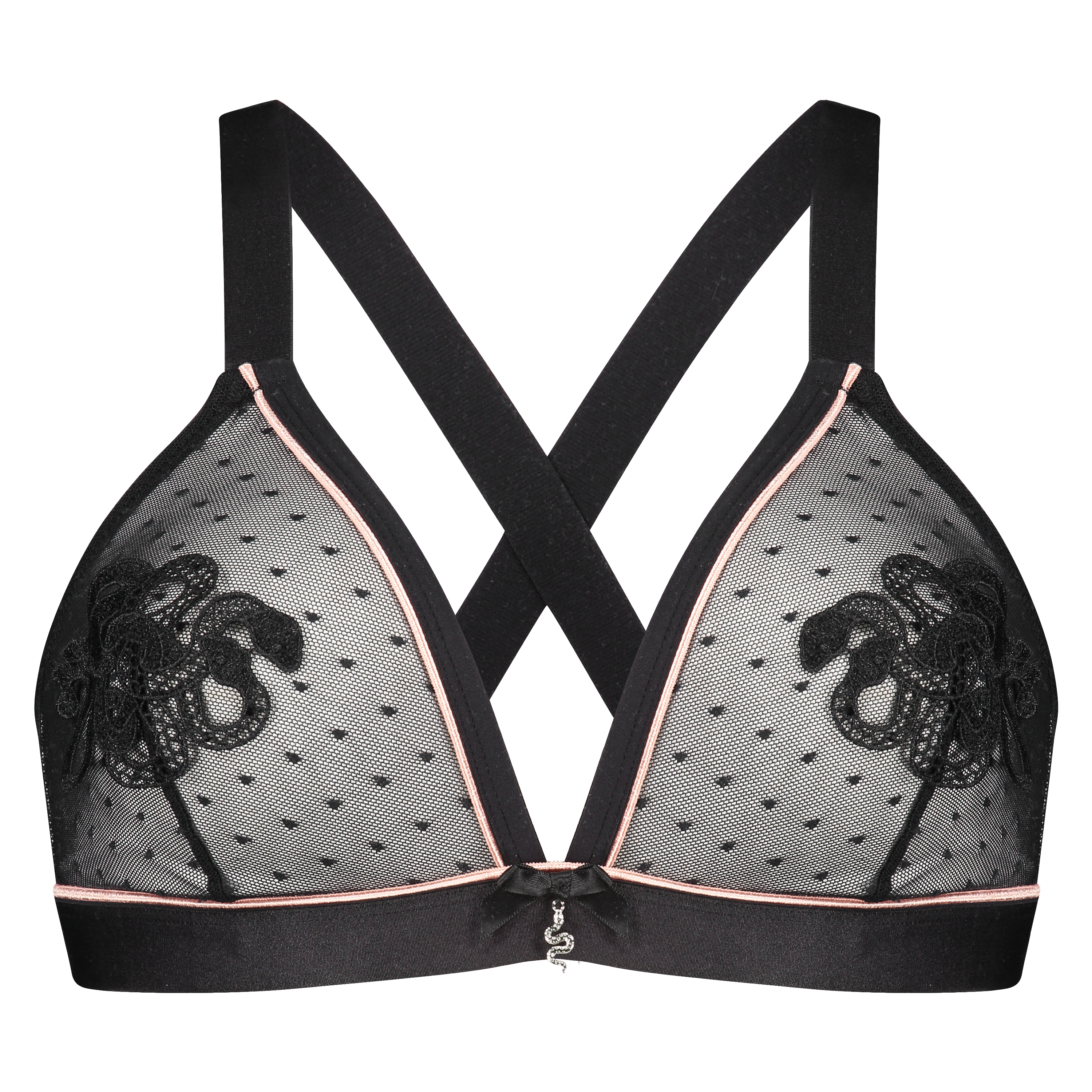 Bralette Danielle I AM, Zwart, main