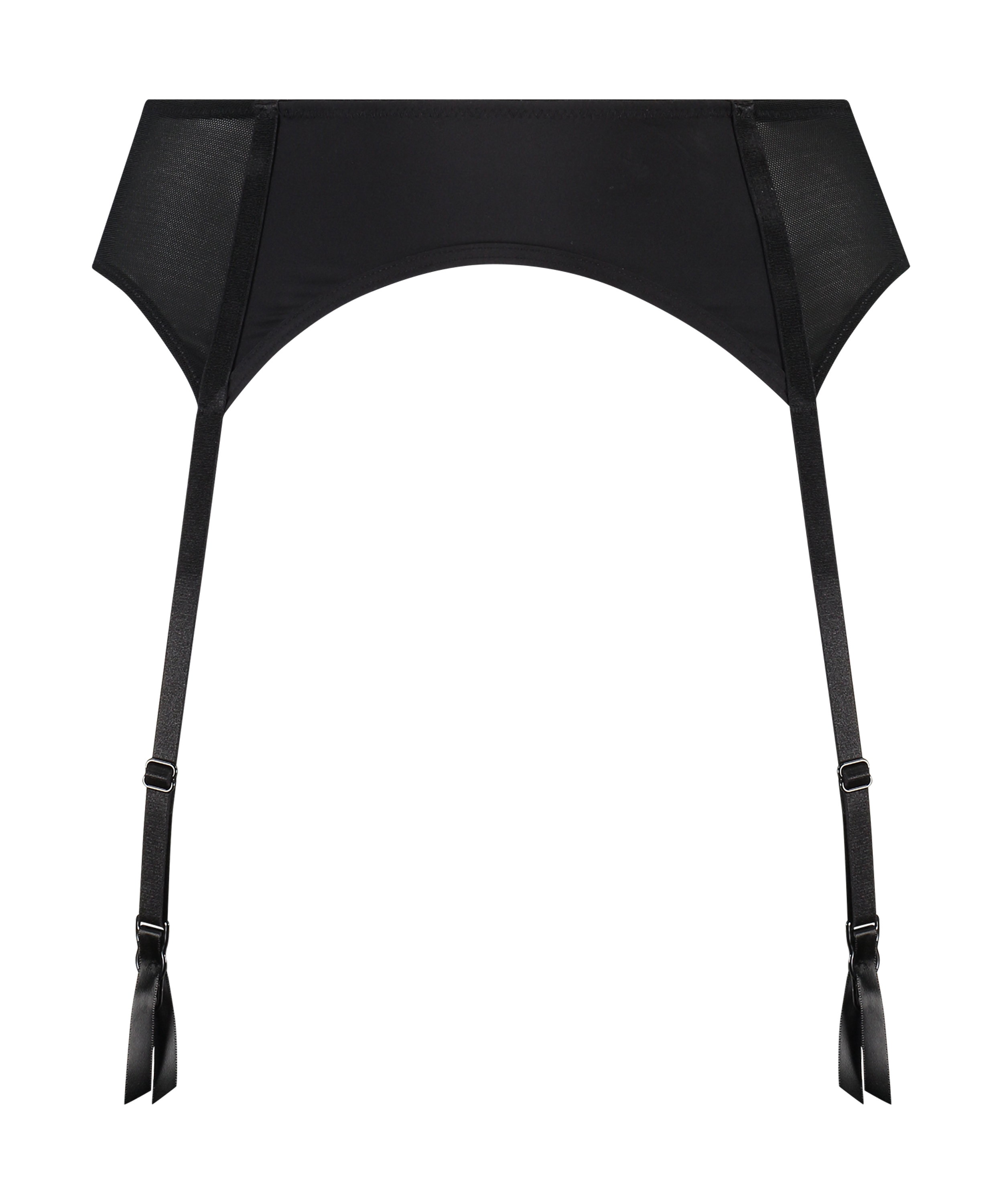 Jarretel Micro Mesh, Zwart, main