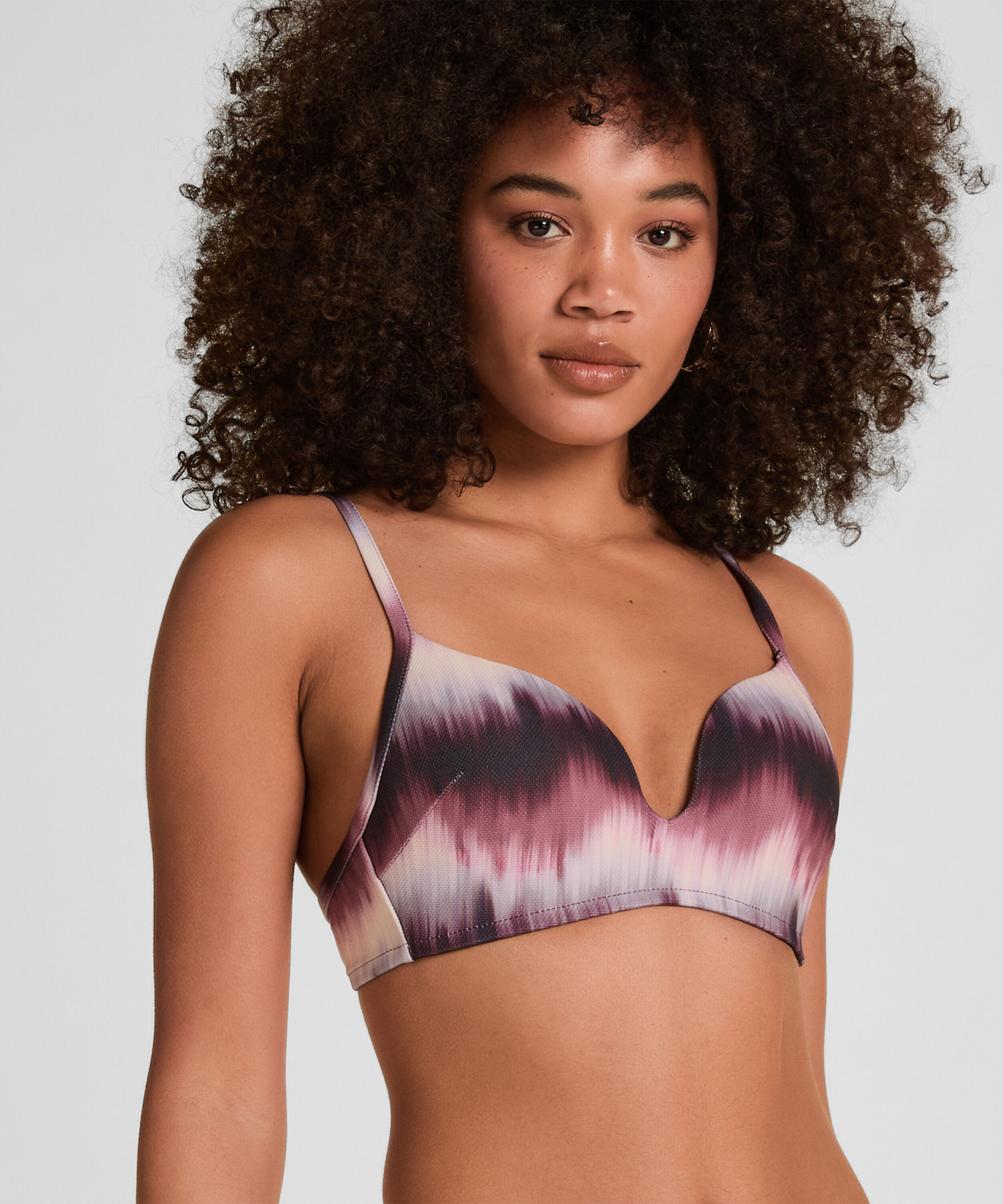 Haut de Bikini Rembourré Sans Armatures Mauritius, Pourpre Haut de Bikini Rembourré Sans Armatures Mauritius, Pourpre