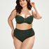 Haut de bikini à armatures préformé Tonal Leo Taille E +, Vert