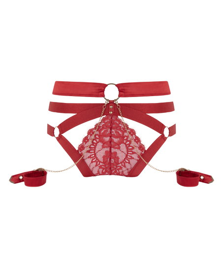 Slip br&eacute;silien Sable, Rouge