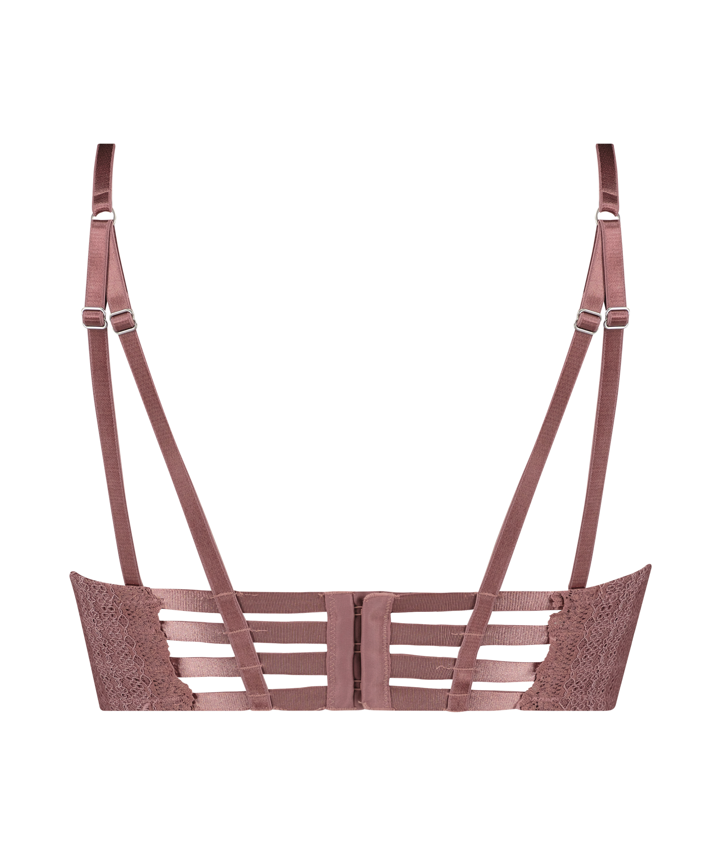 Voorgevormde push-up longline beugel bh Chynna, Paars, main