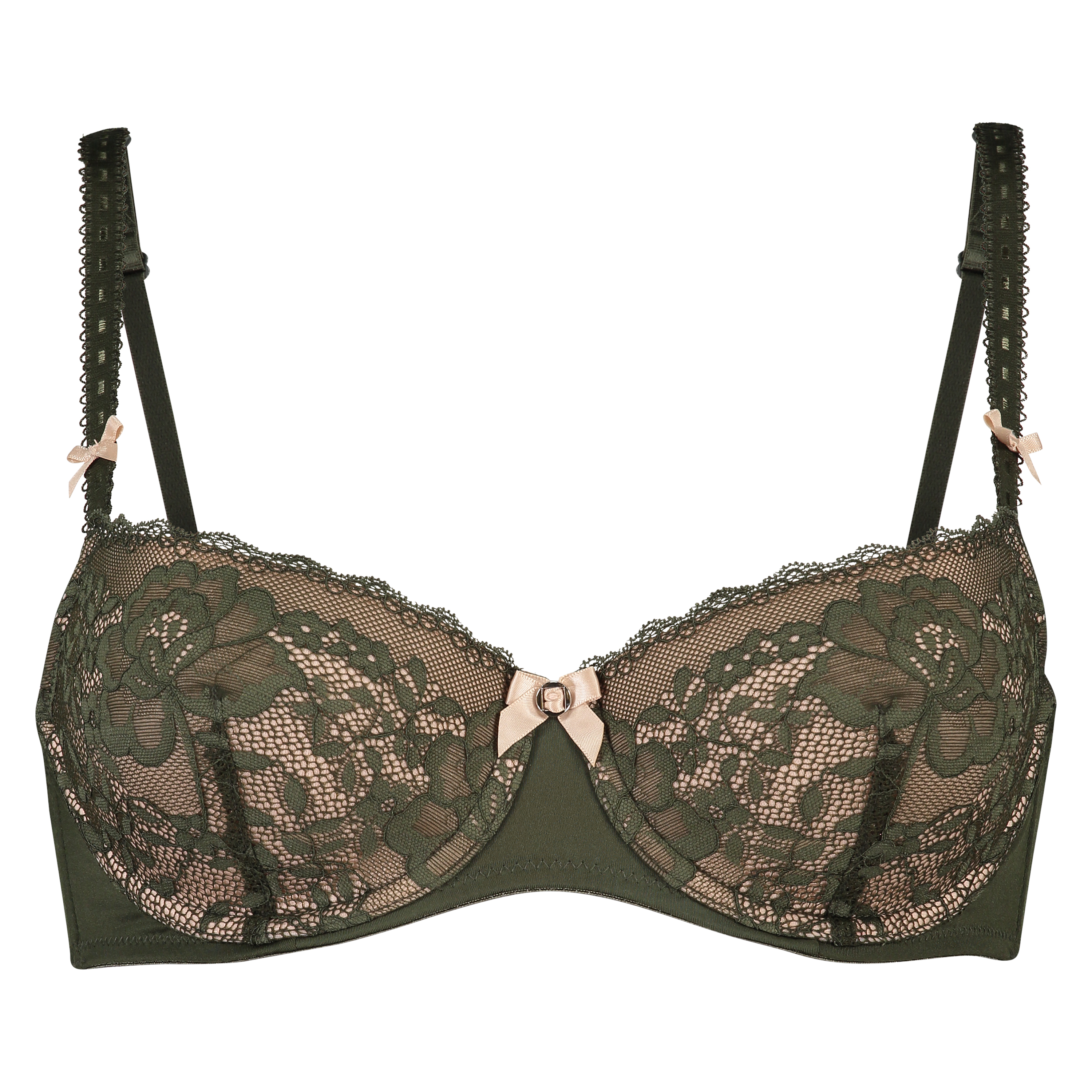 Soutien-gorge &agrave; armatures pr&eacute;form&eacute; Theresa, Vert, main