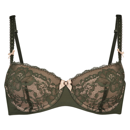 Soutien-gorge &agrave; armatures pr&eacute;form&eacute; Theresa, Vert