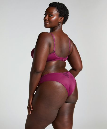 Soutien-gorge à armatures non-préformé Diva, Pourpre