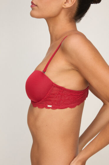 Hunkemöller Voorgevormde strapless beugel bh Angie Rood