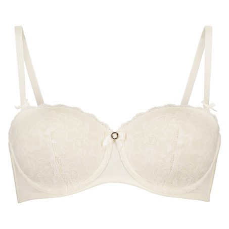 Voorgevormde strapless beugel bh Maya, Wit