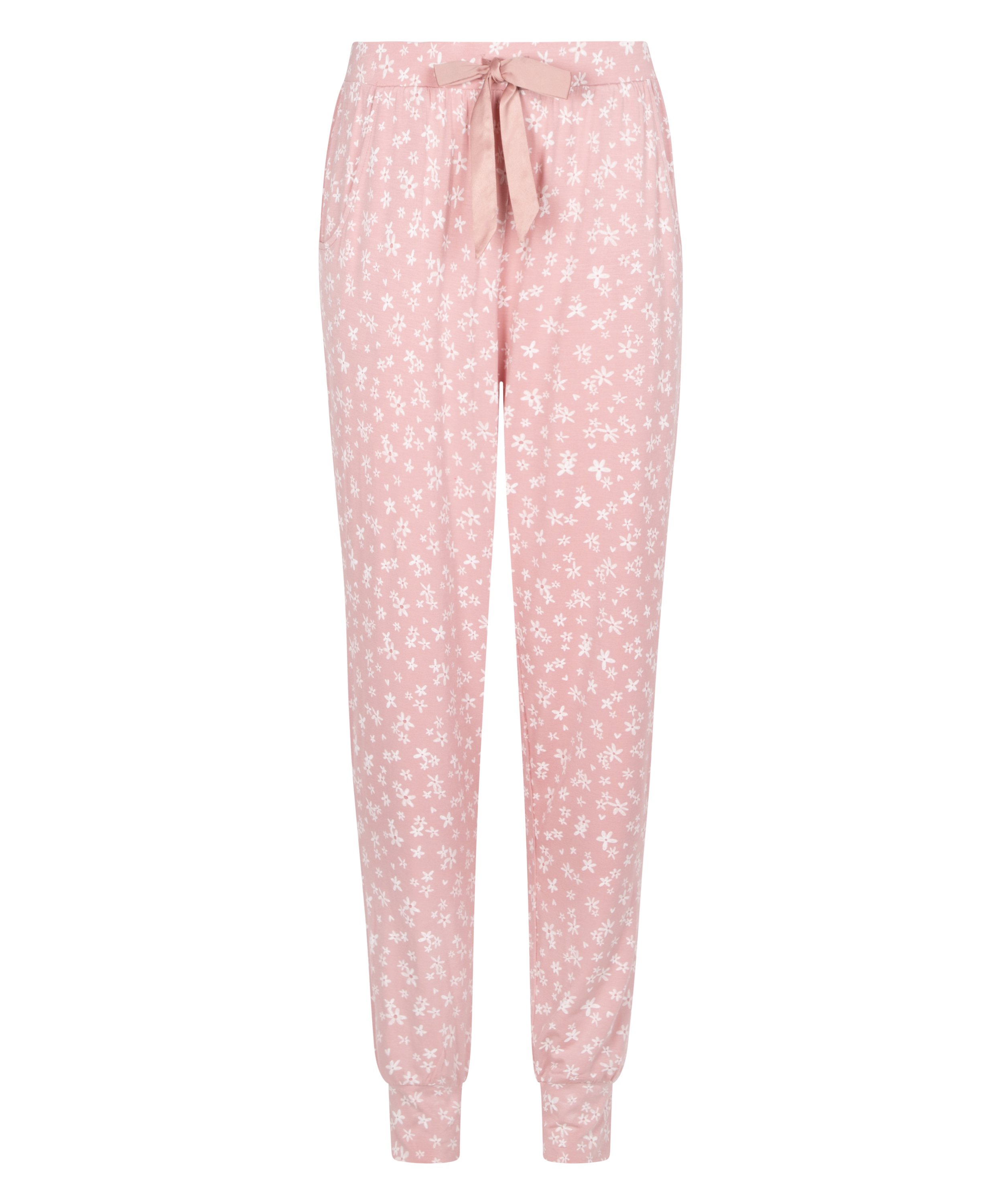 Pyjamabroek Jersey, Roze, main