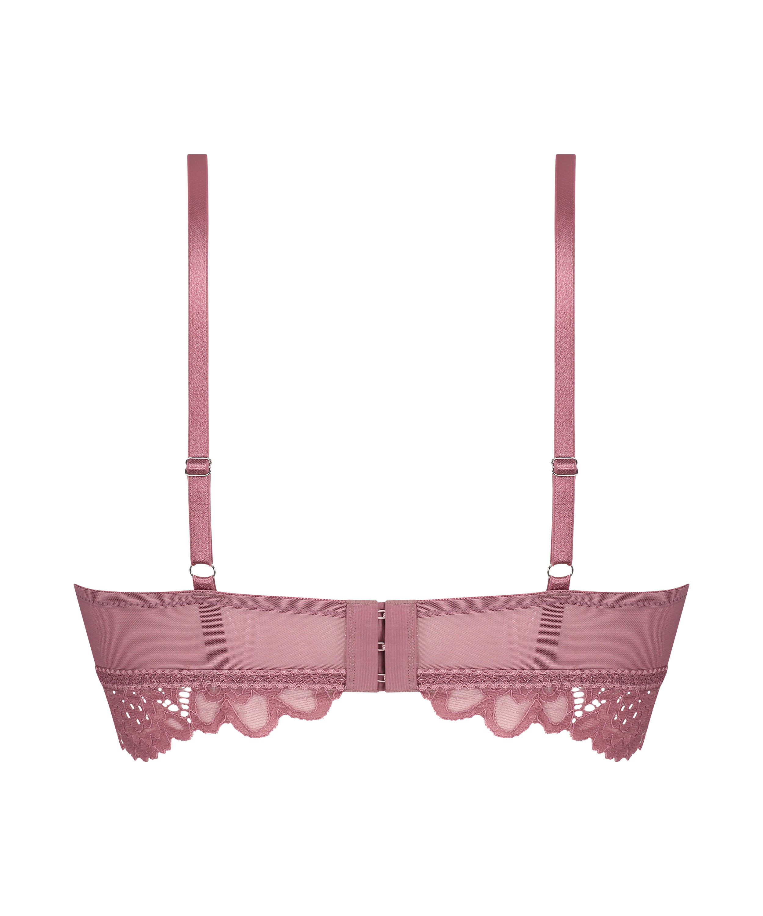 Soutien-gorge préformé sans armatures longline Shiloh, Pourpre, main