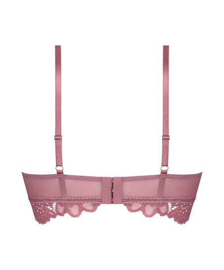 Soutien-gorge préformé sans armatures longline Shiloh, Pourpre