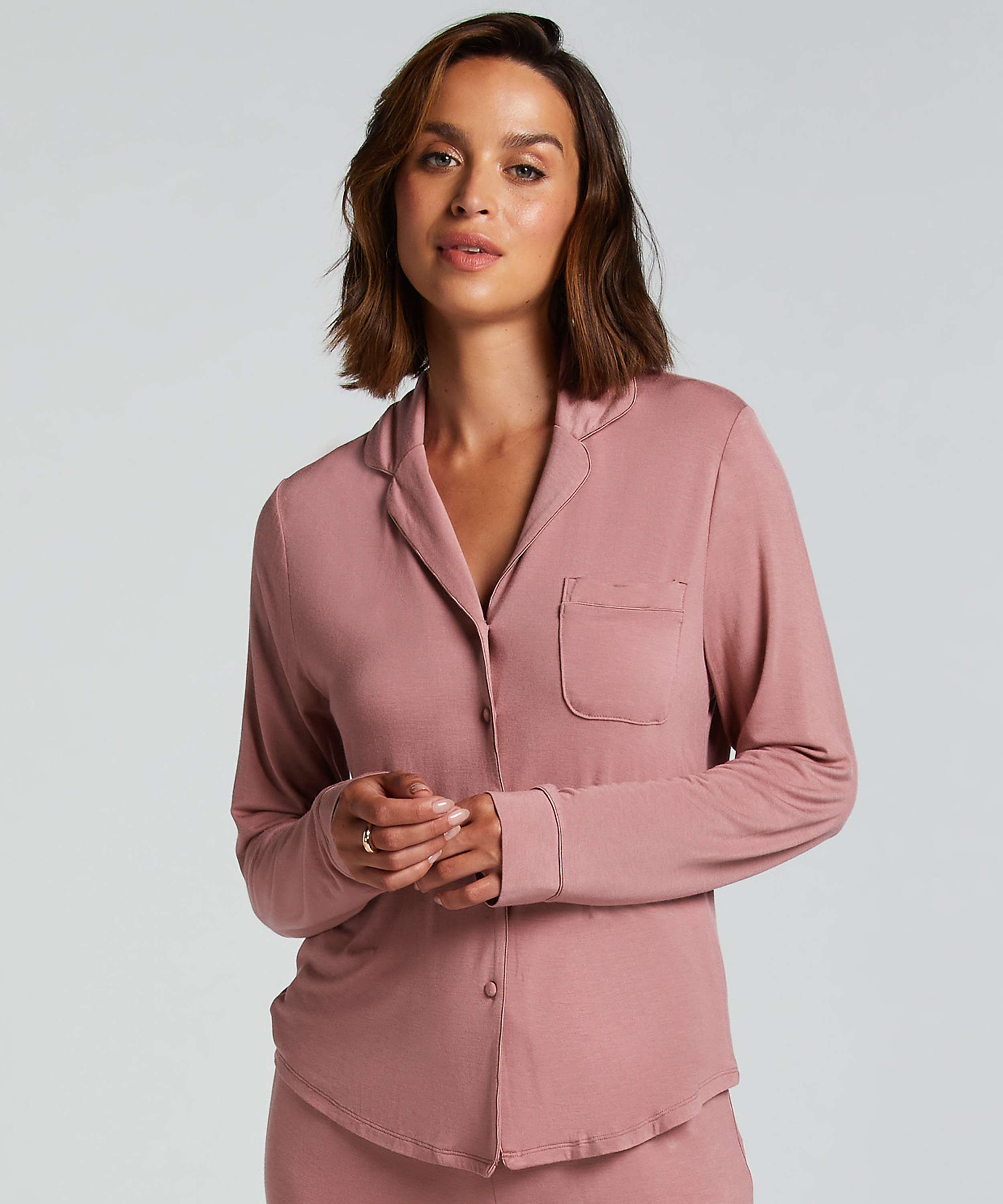 Jacket Jersey Essential, Roze, main