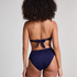 Bandeau bikinitop Cozumel, Blauw