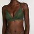 Soutien-gorge rembourr&eacute; sans armatures Miley, Vert