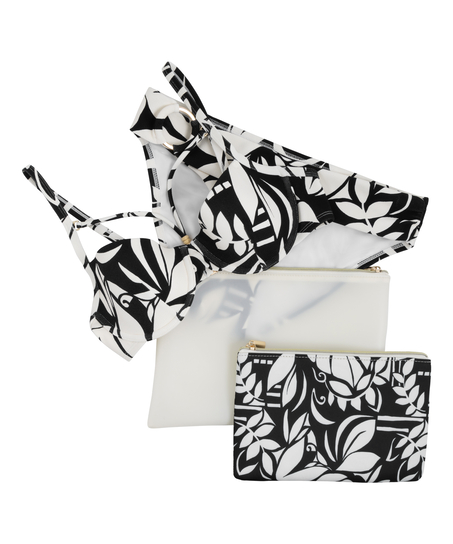 Bikini clutch, Zwart