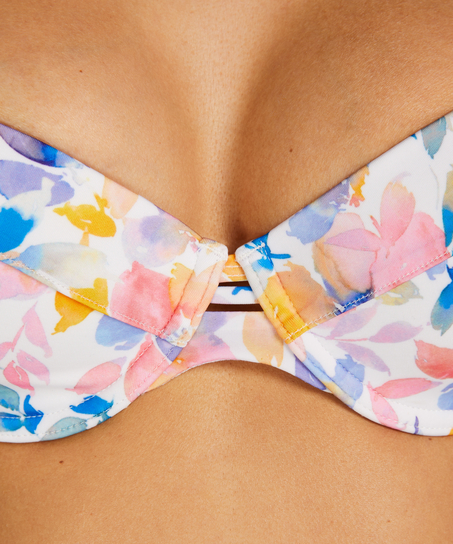 Voorgevormde beugel bikinitop Palma, Wit