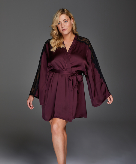 Kimono Satin Nadia, Rood