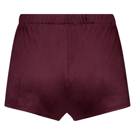 Short Velours, Paars