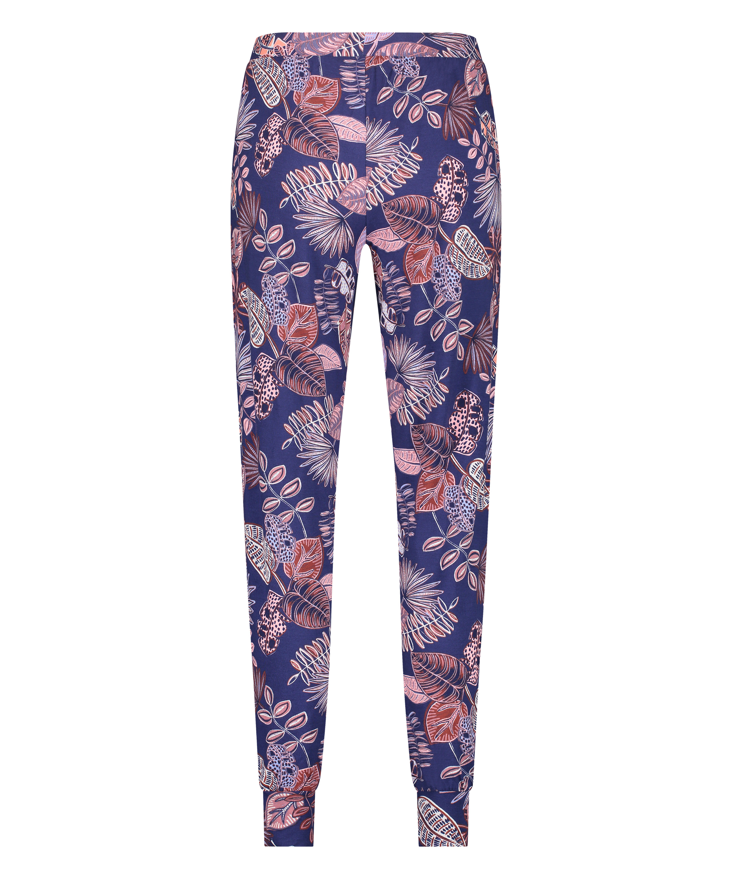 Petite Pyjamabroek Jersey, Blauw, main