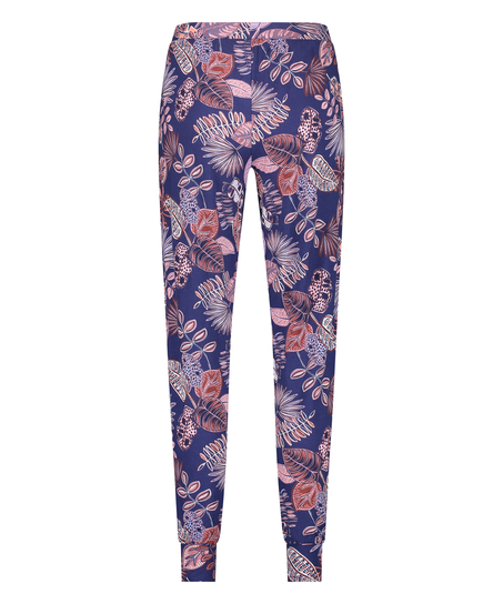 Petite Pyjamabroek Jersey, Blauw