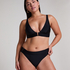 Triangel bikinitop Luna, Zwart
