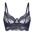 Soutien-gorge bustier à armatures non préformé Blossom, Bleu