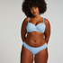 Rio Bikinibroekje Scallop, Blauw