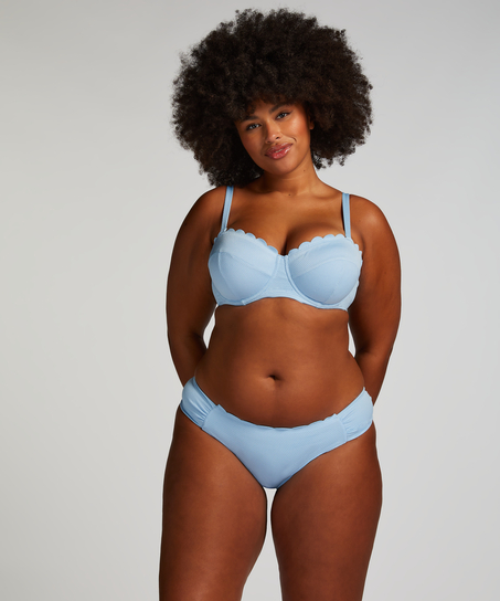Rio Bikinibroekje Scallop, Blauw
