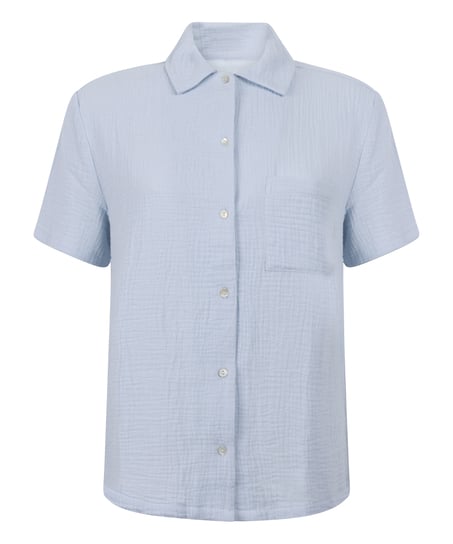 Veste en mousseline, Bleu