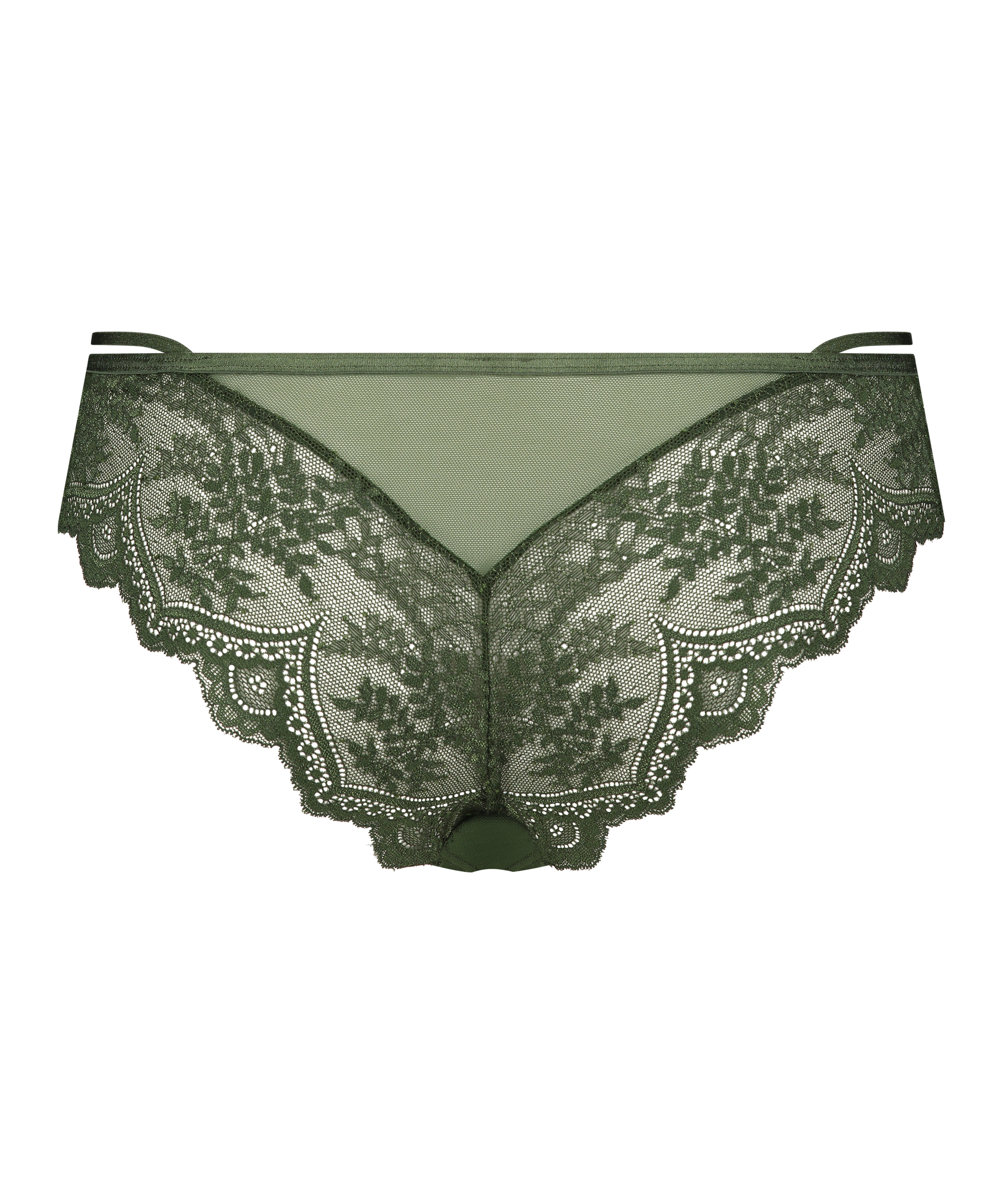 Slip brésilien Anna, Vert, main