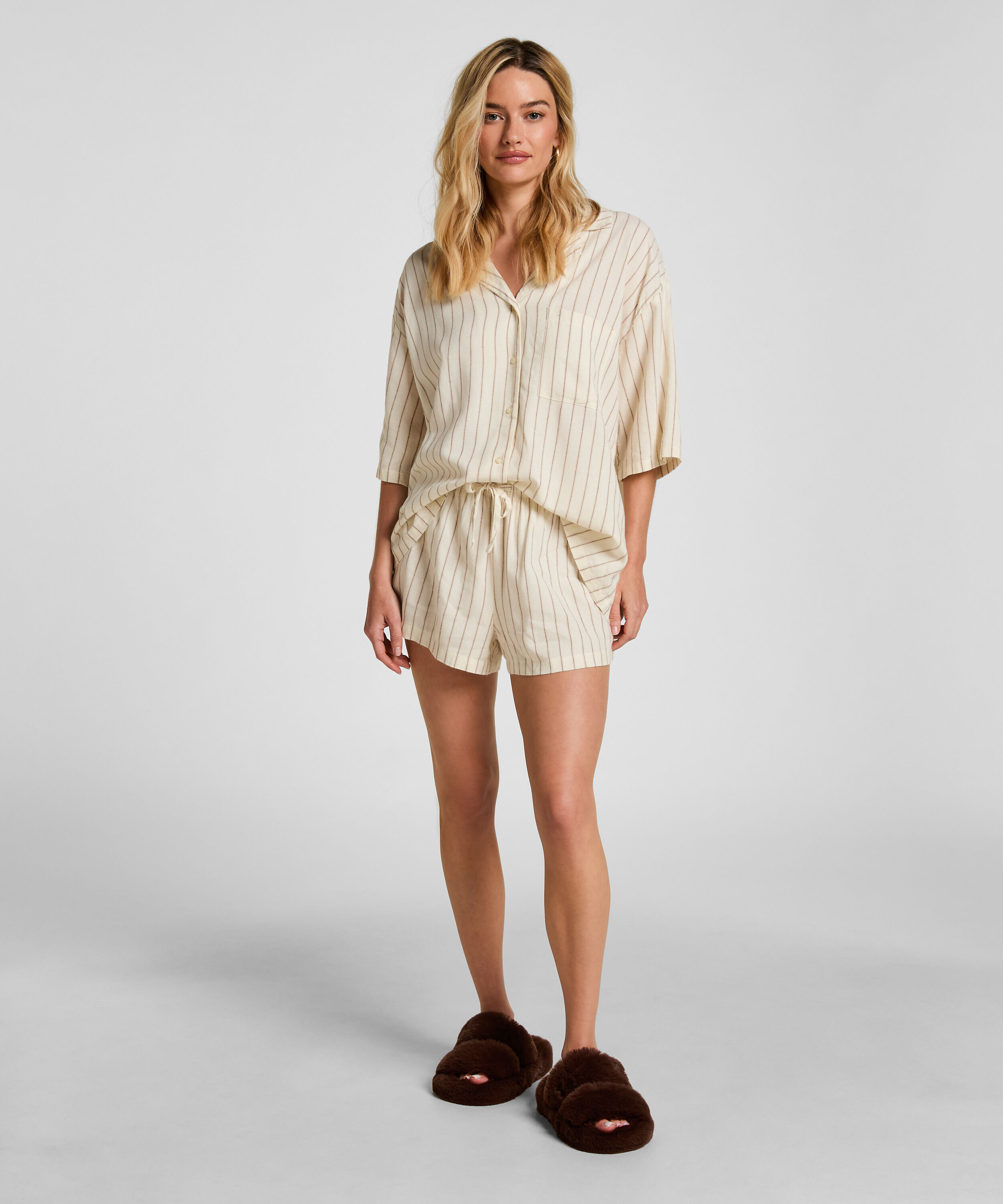 Chaussons Hannah, Brun
