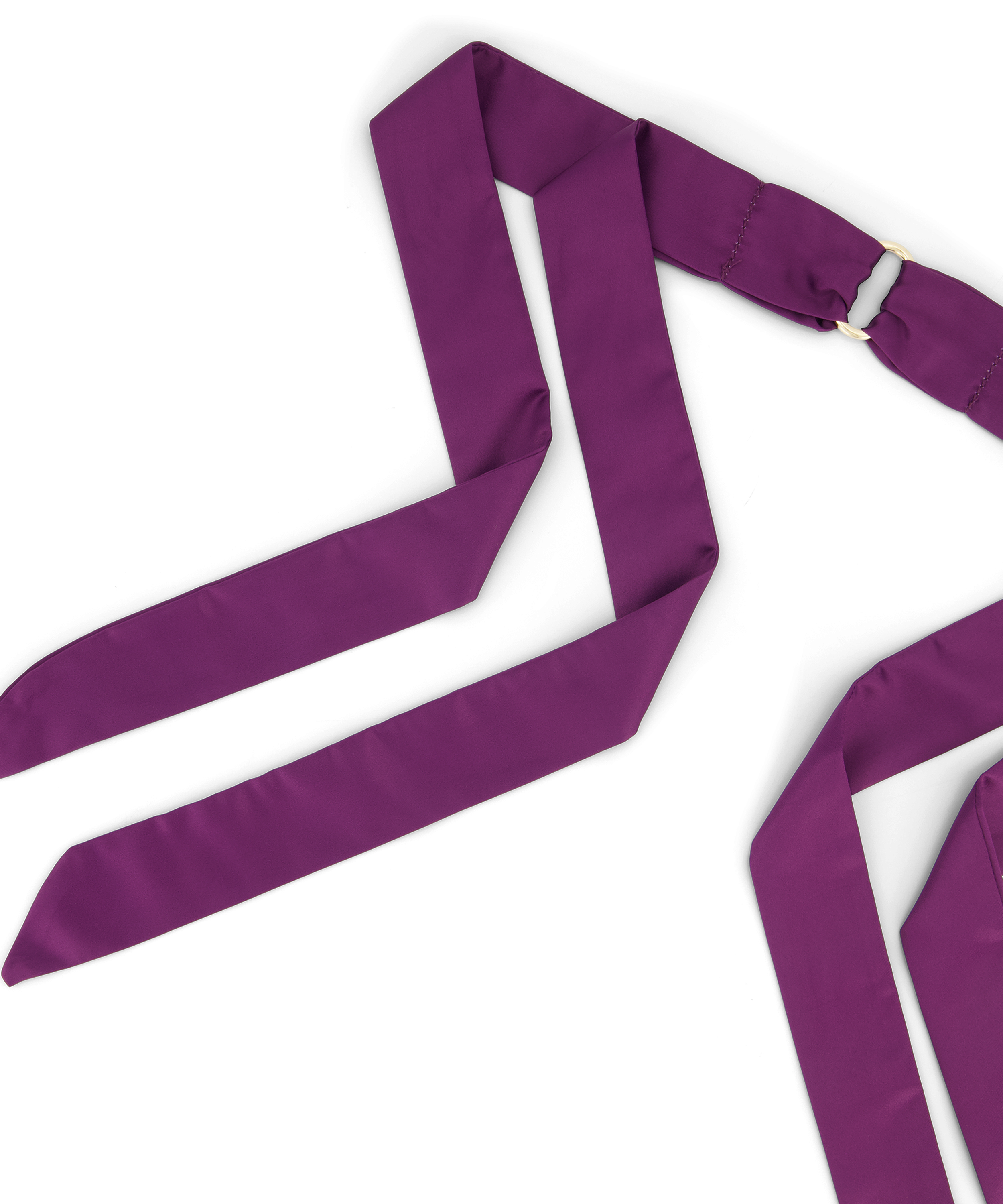 Private Menottes Satin, Pourpre, main