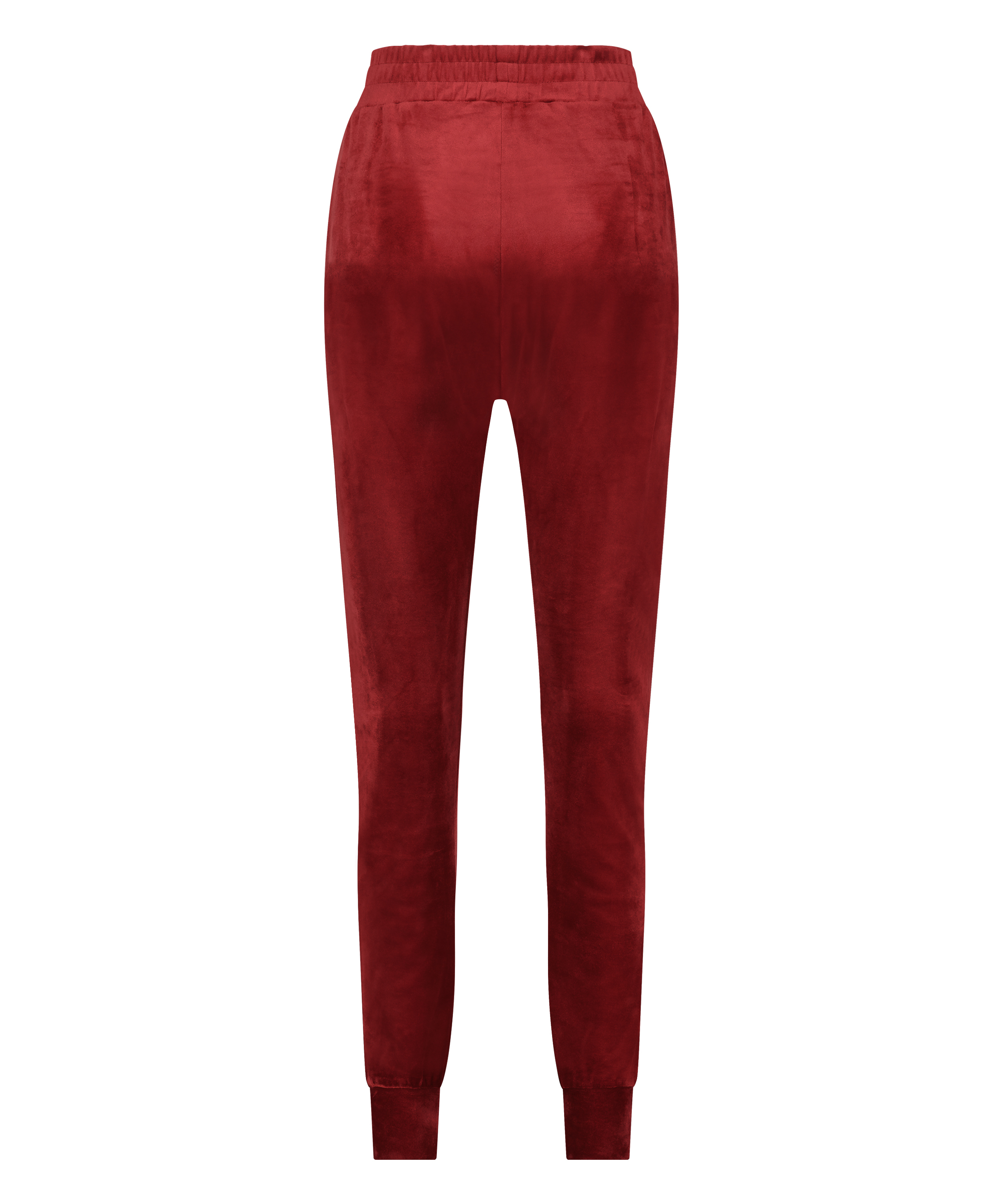 Joggingbroek Velours, Rood, main