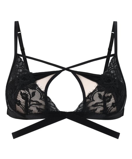 Brassière Nisha, Noir