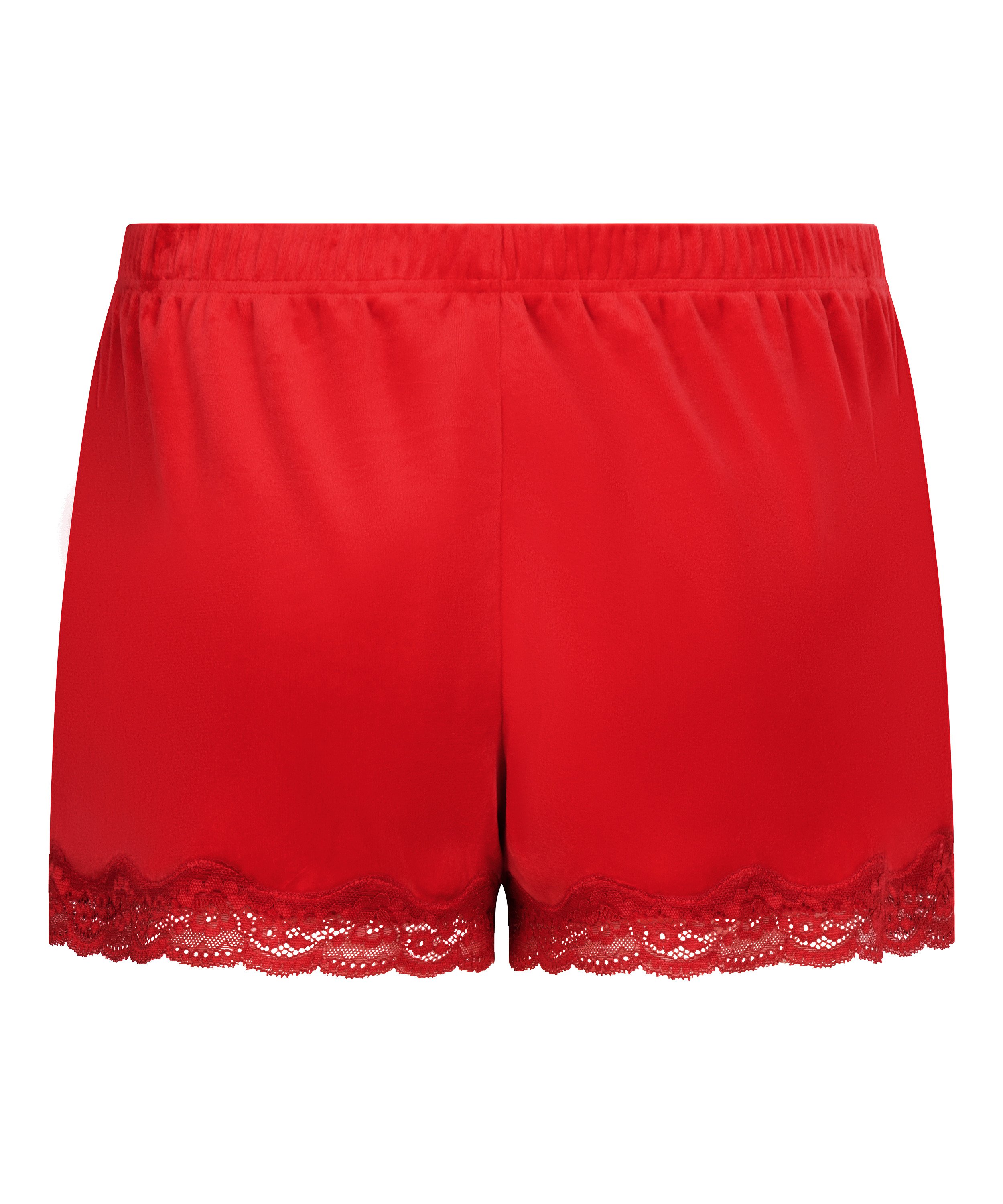 Short Velours Kant, Rood, main