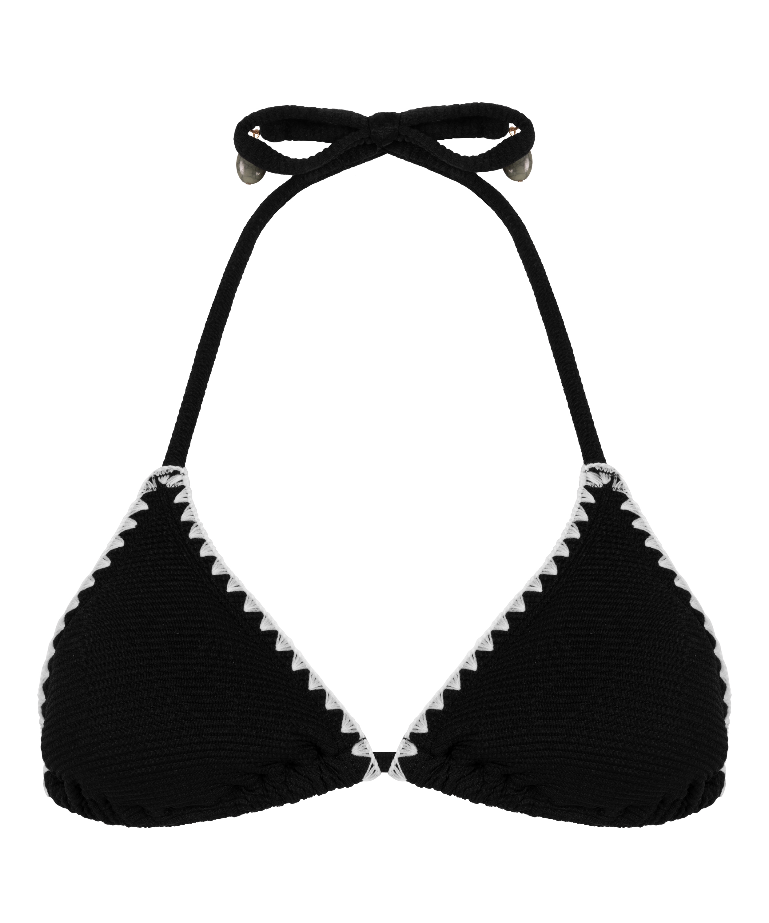 Triangel bikinitop Kenya, Zwart, main