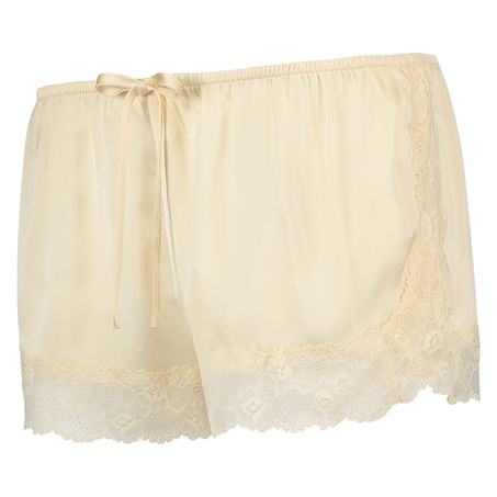 Pyjama short Satin, Beige