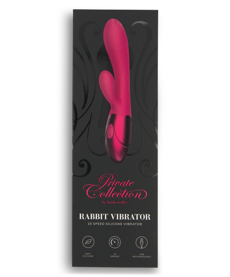 Vibromasseur Private Rabbit, Rose