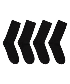 2 paires de chaussettes, Noir