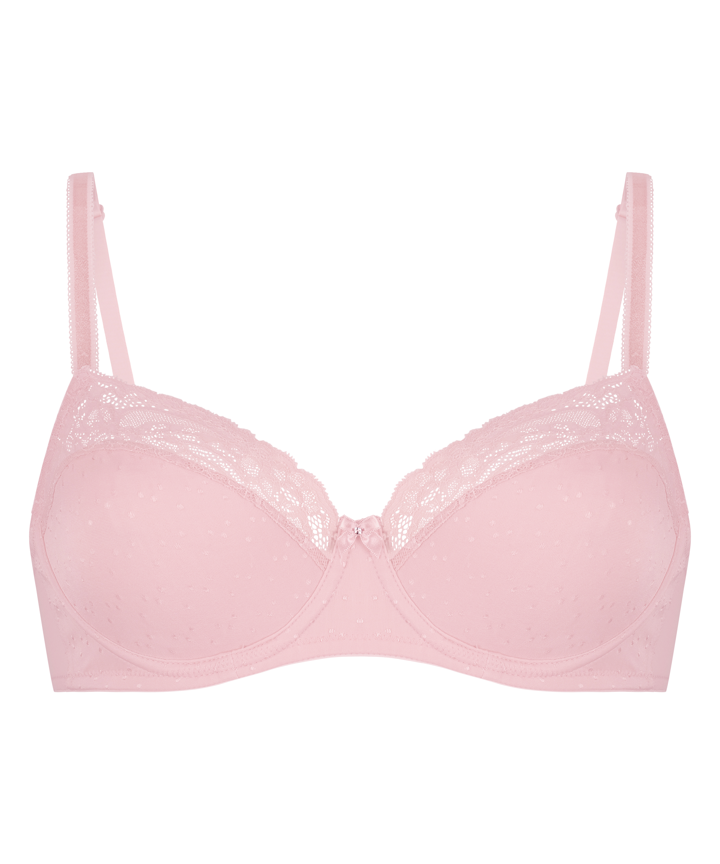 Soutien-gorge &agrave; armatures non-pr&eacute;form&eacute; Sophie, Rose, main