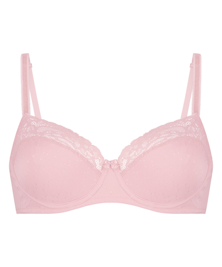Soutien-gorge &agrave; armatures non-pr&eacute;form&eacute; Sophie, Rose