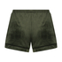 Shorts Velours, Groen