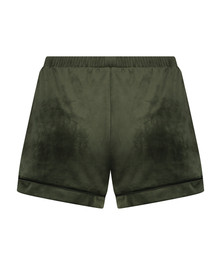 Shorts Velours, Groen