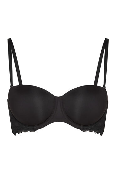 Hunkemöller Voorgevormde strapless beugel bh Angie Zwart, foto 3