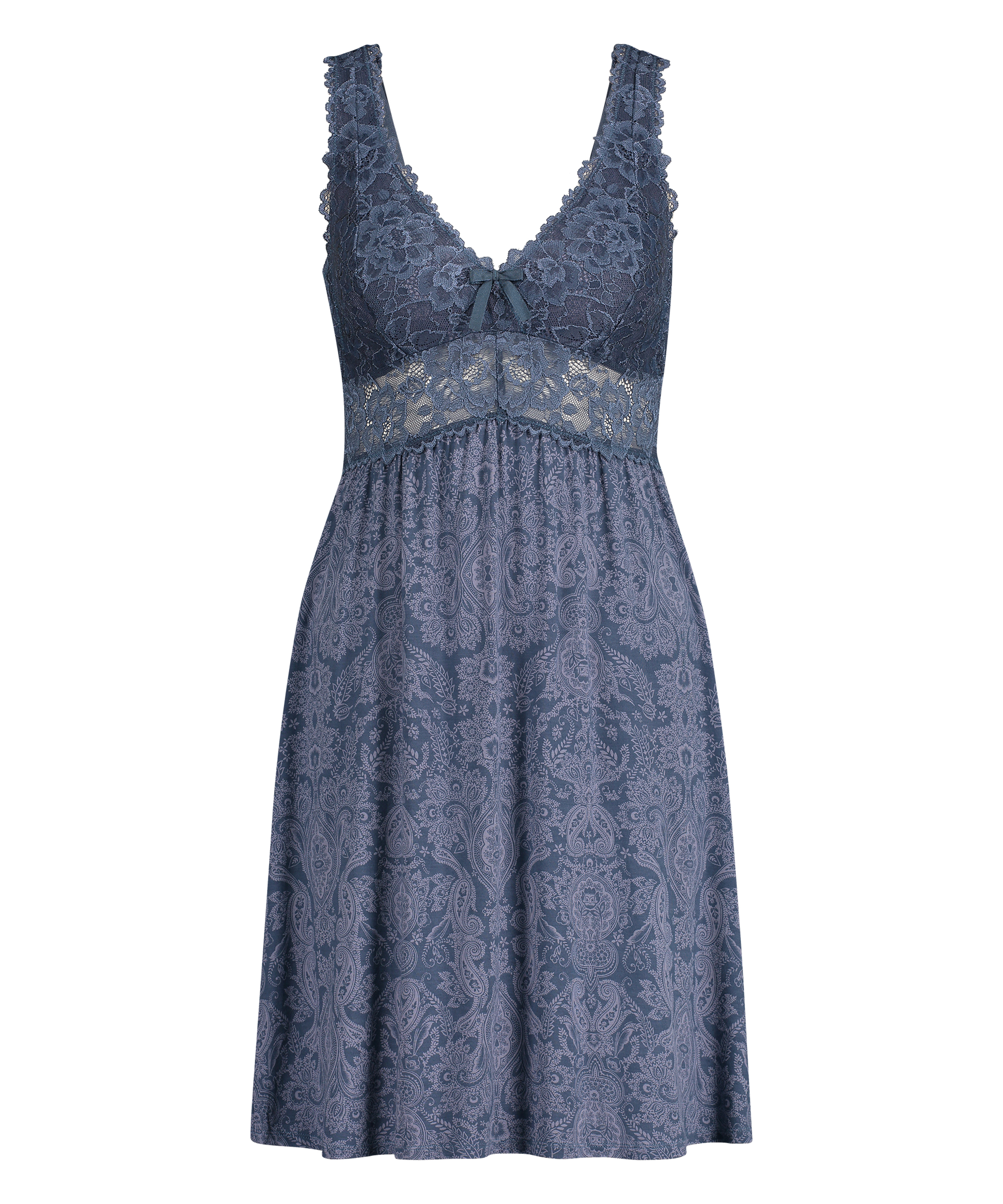 Nuisette Nora, Bleu, main