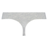 String invisible en coton, Gris