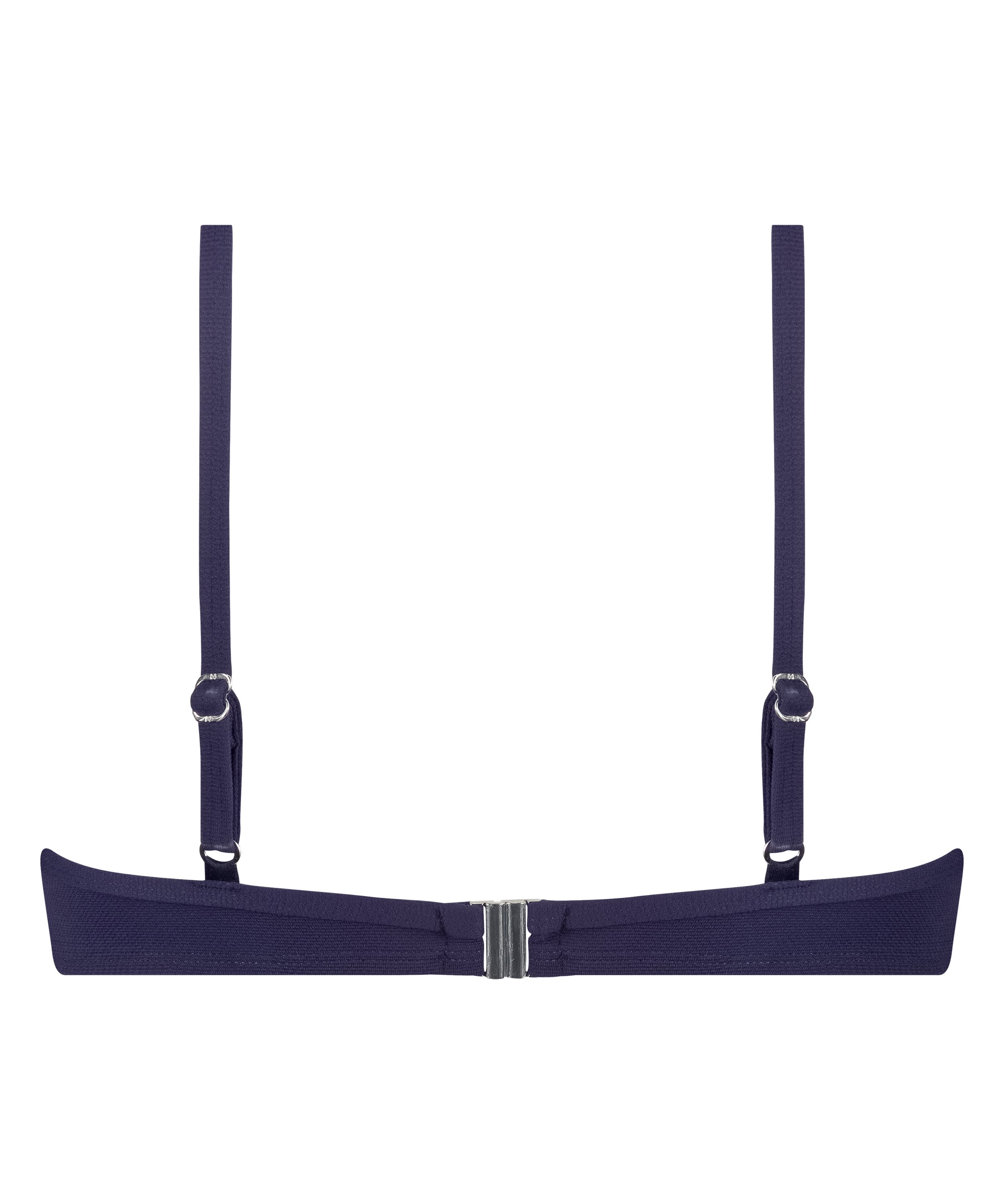 Voorgevormde beugel bikinitop Scallop, Blauw, main