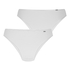Lot de 2 slips Angie, Blanc