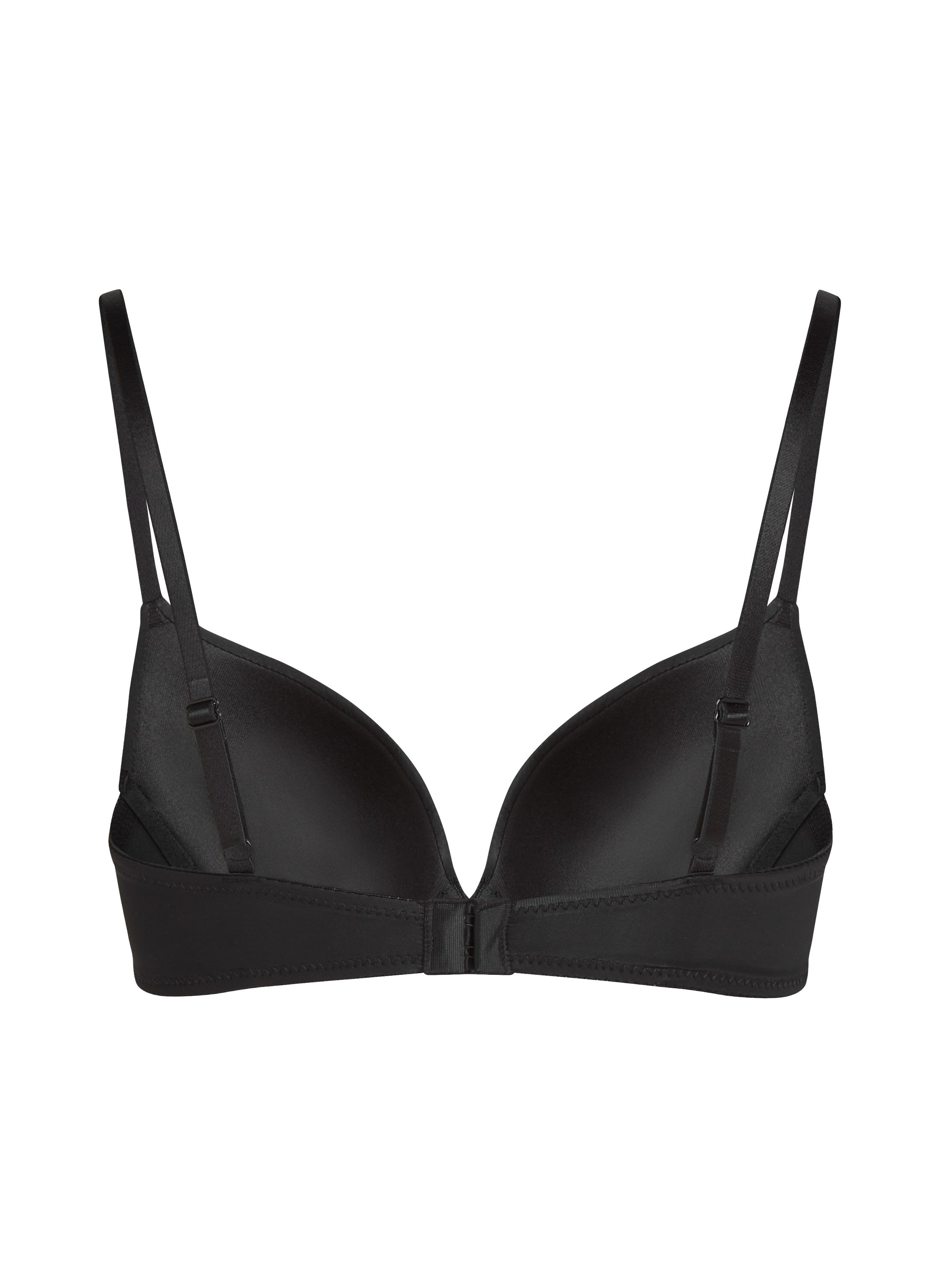 Soutien-gorge à armatures préformé Plunge, Noir, main