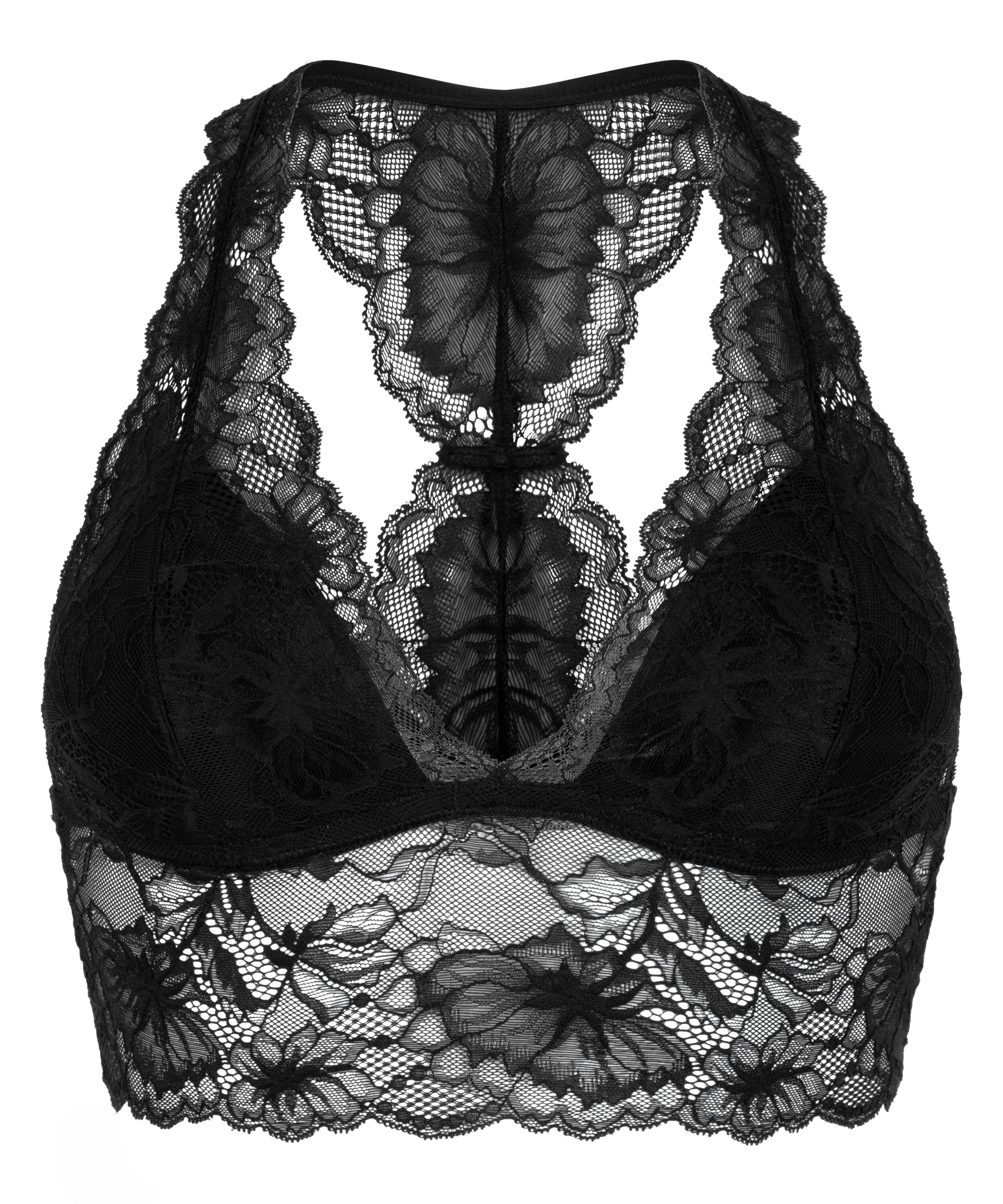 Bralette Stormi, Zwart